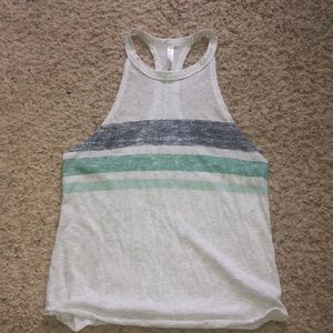 3 for $20!!! Striped racer back tank top